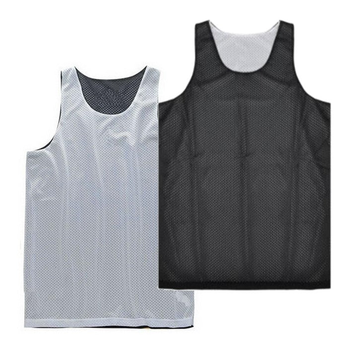 Reversible Scrimmage Singlet Black White Roller Derby - Lucky Skates