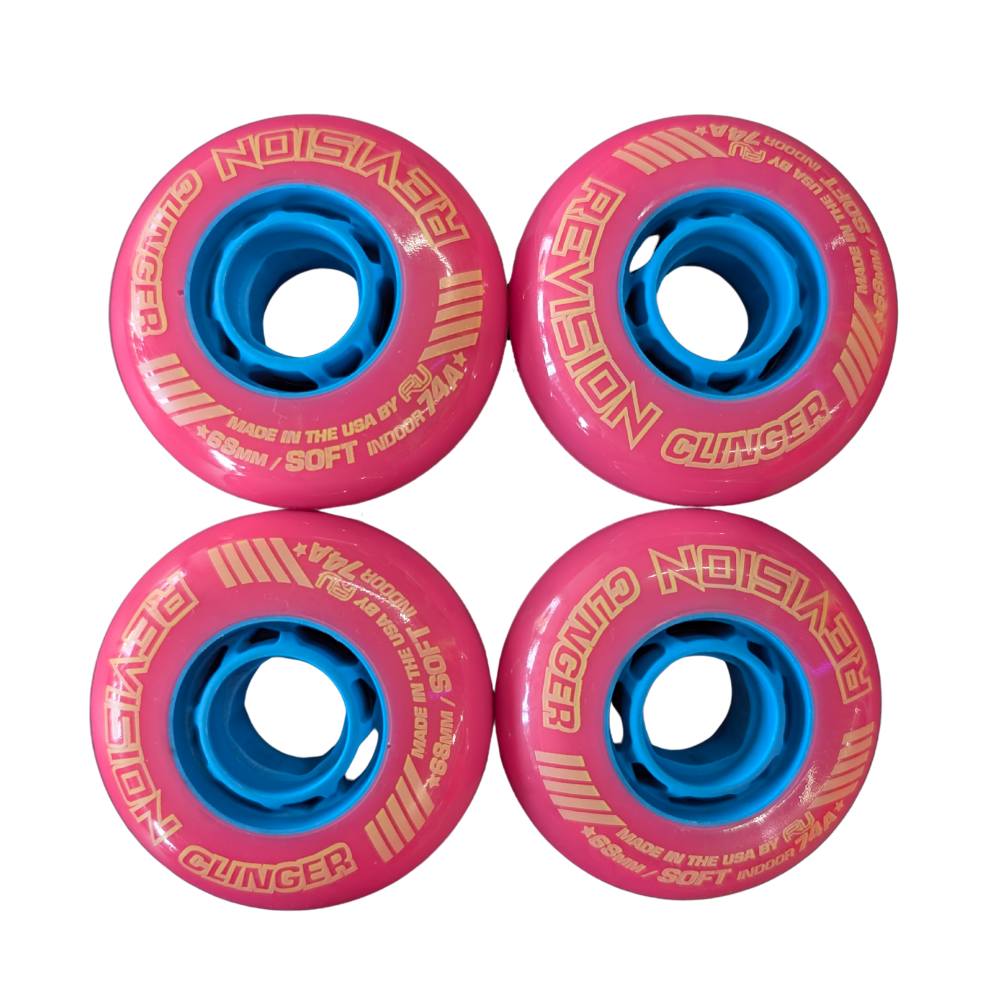 Revision Pink Soft Clinger Indoor Roller Hockey Inline Wheel - Lucky Skates