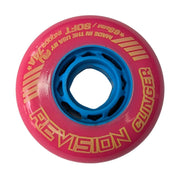 Revision Pink Soft Clinger Indoor Roller Hockey Inline Wheel - 4 Pack - Lucky Skates