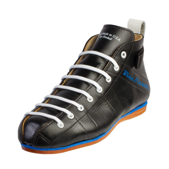 Riedell Blue Streak Leather Speed Derby Roller Skate Boots - Lucky Skates