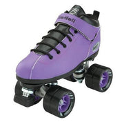 Riedell Dart Purple Indoor Quad Speed Derby Roller Skates - Lucky Skates