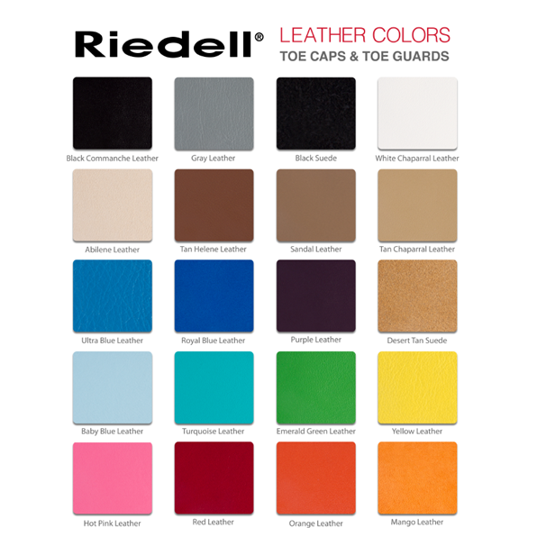 Riedell Leather Roller Skate Toe Caps
