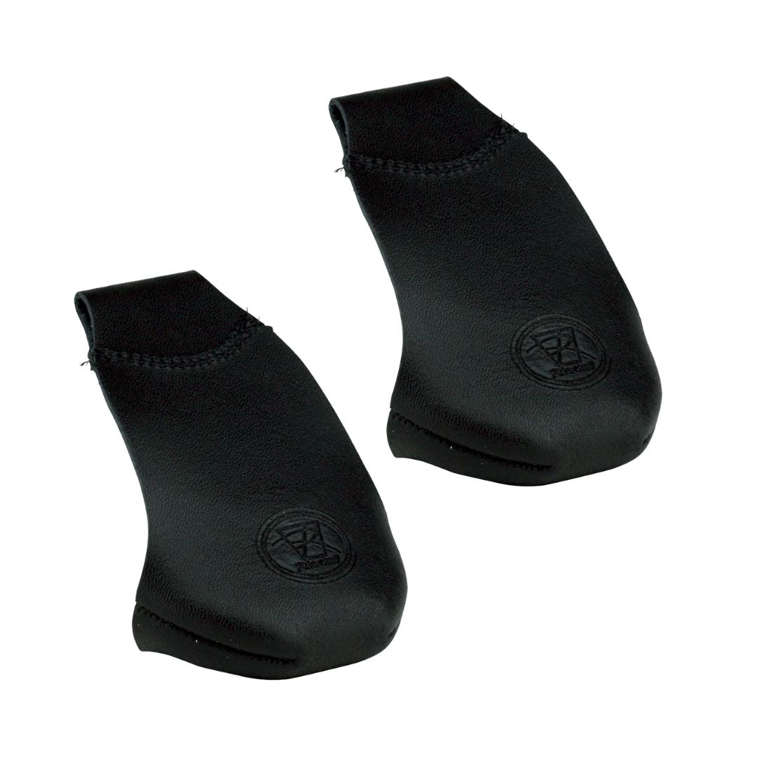 Riedell Leather Pro Fit Quad Roller Skate Toe Cap Protectors Black - Lucky Skates