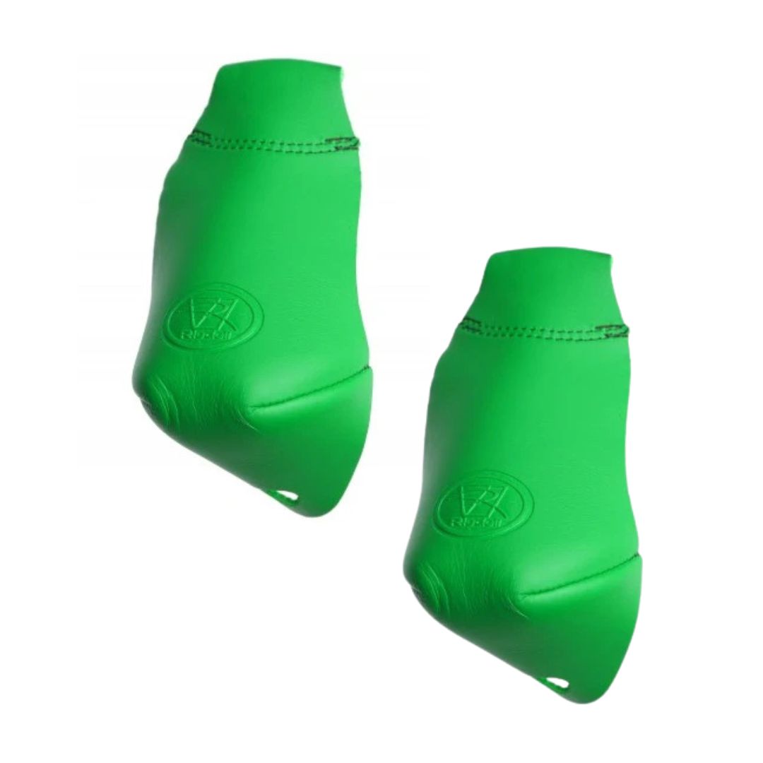 Riedell Leather Pro Fit Quad Roller Skate Toe Cap Protectors Green - Lucky Skates
