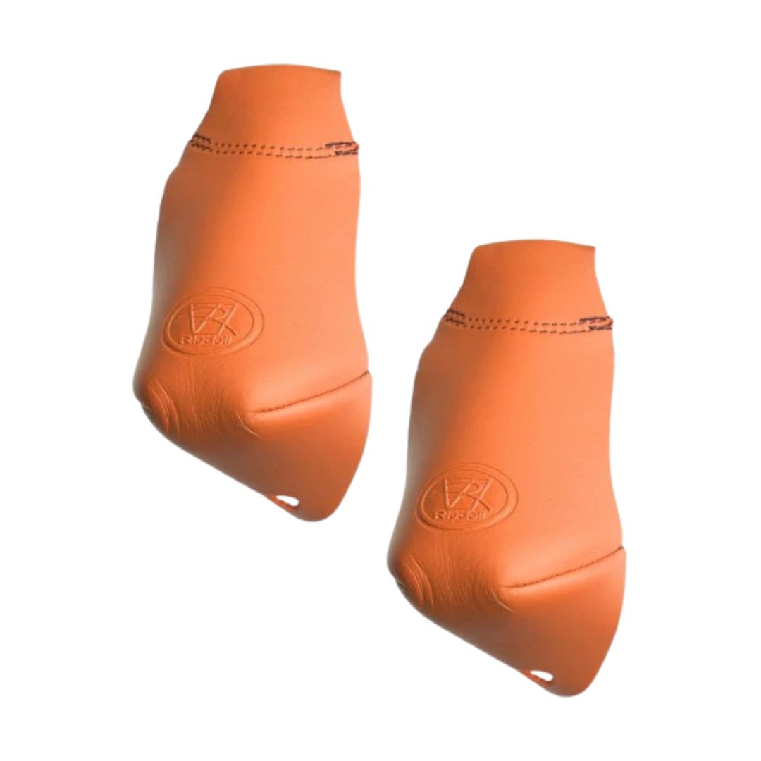 Riedell Leather Pro Fit Quad Roller Skate Toe Cap Protectors mango Orange - Lucky Skates
