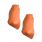 Riedell Leather Pro Fit Quad Roller Skate Toe Cap Protectors Orange - Lucky Skates