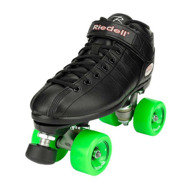 Riedell R3 Zen Green Outdoor Roller Skates - Lucky Skates