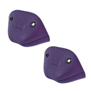 Riedell Skates Leather Quad Roller Skate Toe Caps Pair Purple - Lucky Skates 