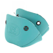 Riedell Skates Leather Quad Roller Skate Toe Caps Pair teal - Lucky Skates 