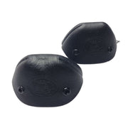 Riedell Skates Leather Quad Roller Skate Toe Caps Pair Black - Lucky Skates 