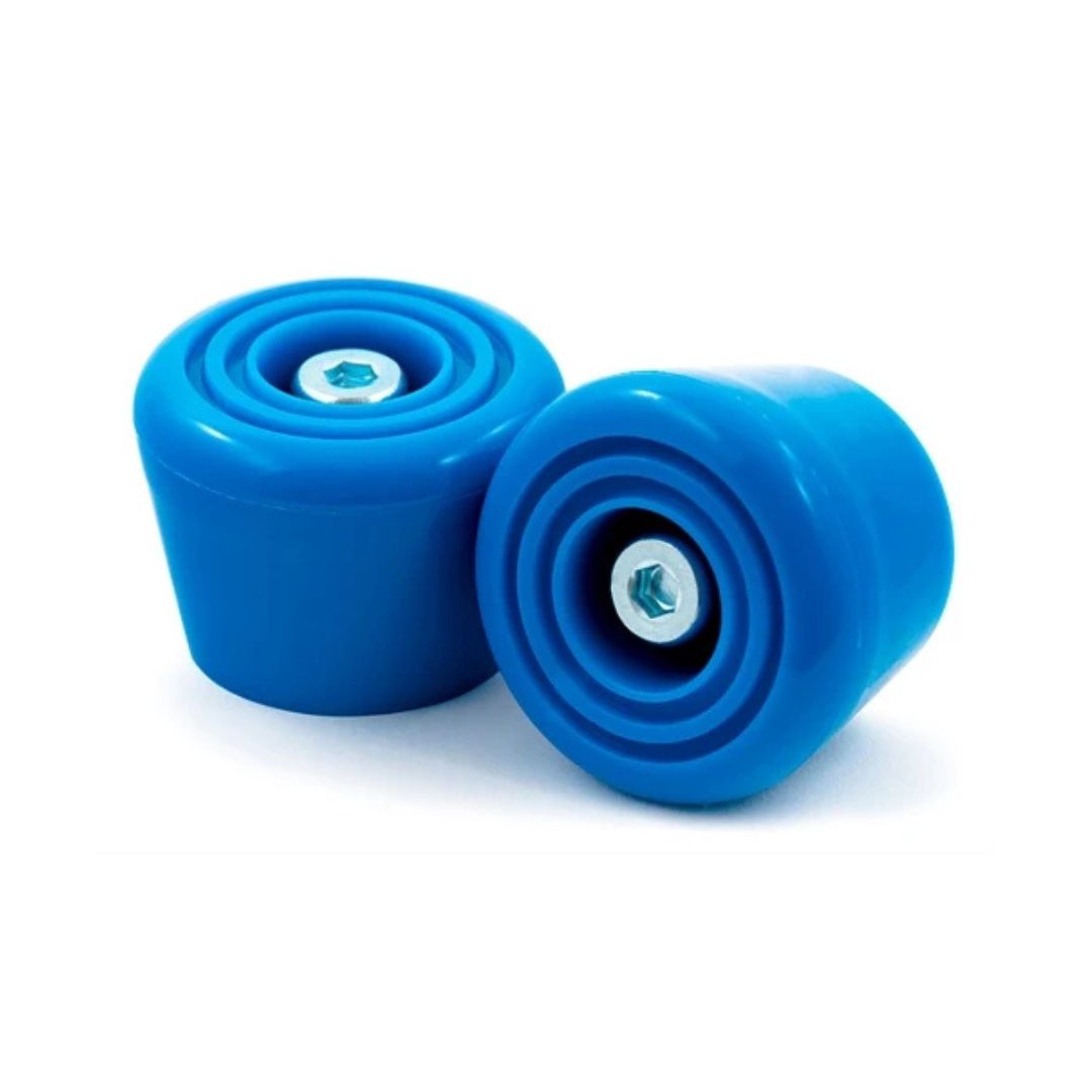 Rio Roller Bolt On Roller Skate Toe Stops Blue - Lucky Skates 