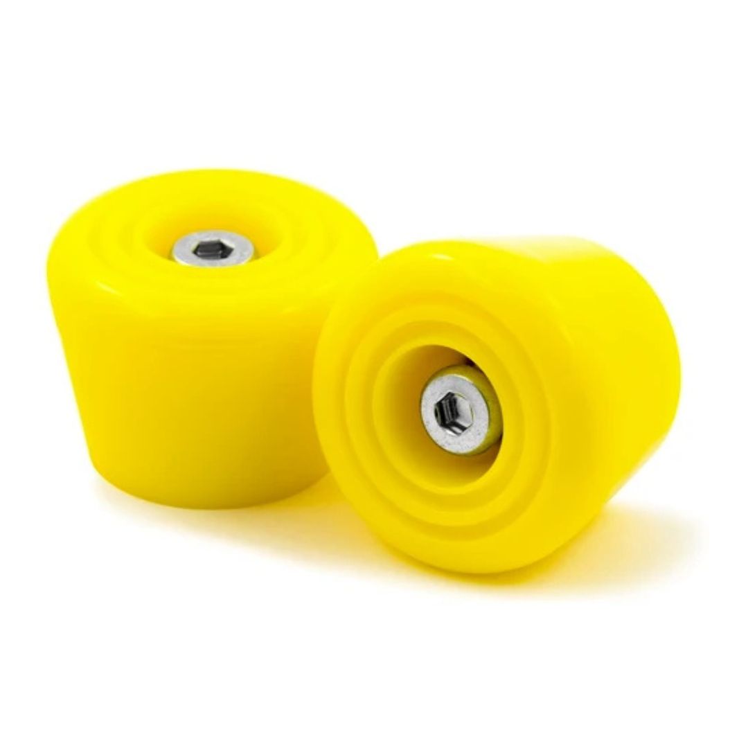 Rio Roller Bolt On Roller Skate Toe Stops Yellow - Lucky Skates 