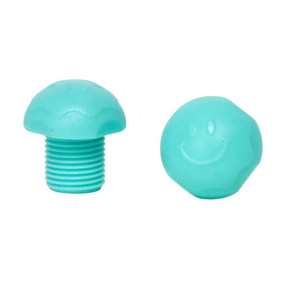 Rio Roller Quad Roller Skate Smiley Jam Dance Plugs Aqua - Lucky Skates 