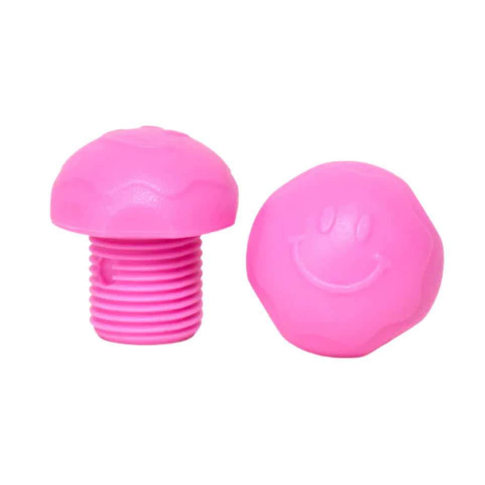 Rio Roller Quad Roller Skate Smiley Jam Dance Plugs Pink - Lucky Skates 
