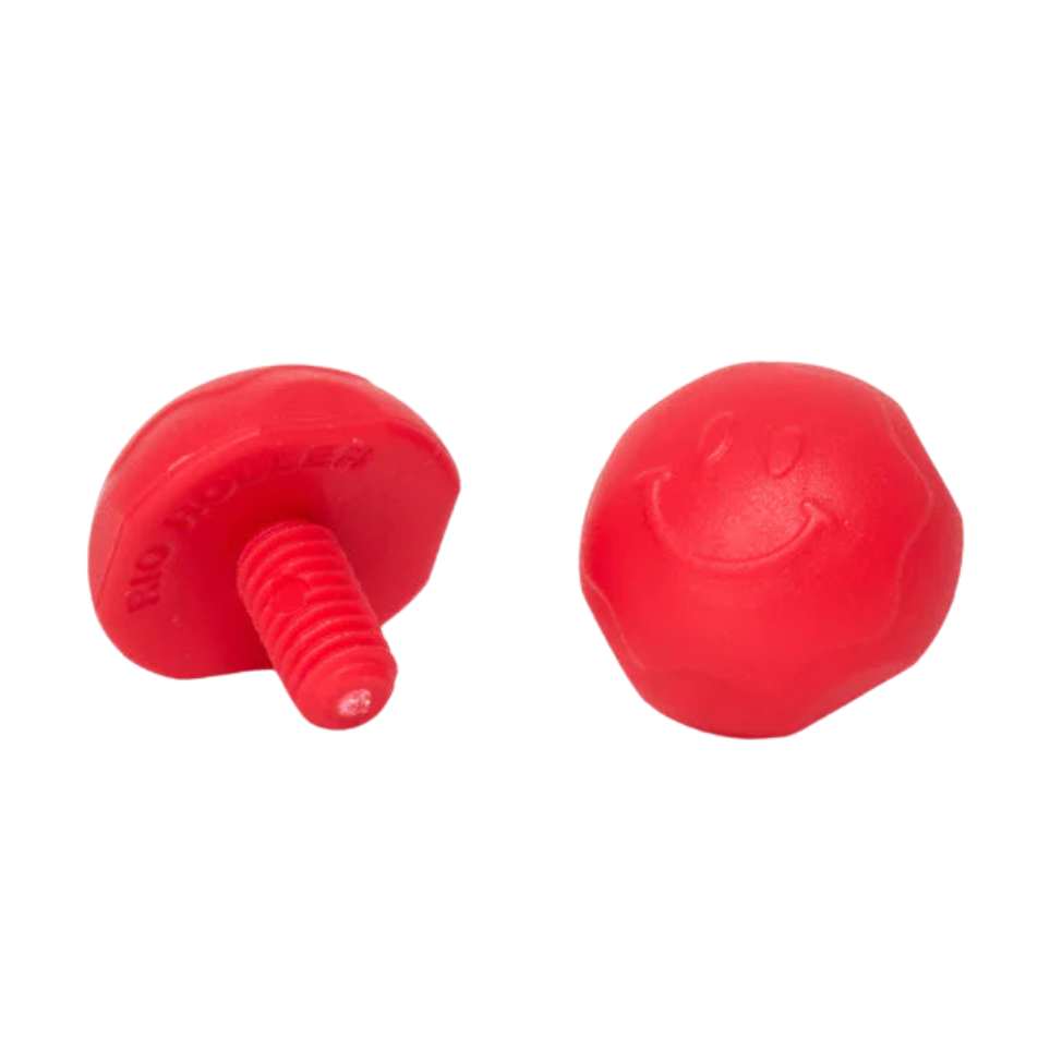 Rio Roller Quad Roller Skate Smiley Jam Dance Plugs Red - Lucky Skates 