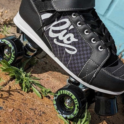 Rio Roller Mayhem II Quad Roller Skates Black Checkered - Lucky Skates