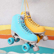Rio Roller Signature Roller Skates Blue Yellow - Lucky Skates