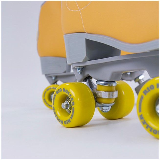 Rio Roller Signature Yellow Roller Skates - Lucky Skates