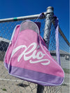 Rio Roller Script Pink and Lilac Skate Bag