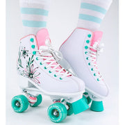 Rio Roller Artist Floral Roller Skates - Lucky Skates