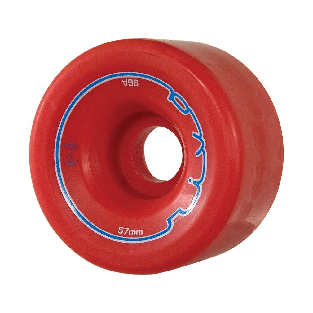 Sonar Riva Artistic Jam Indoor Roller Skate Wheels 57mm 96A Red - Lucky Skates