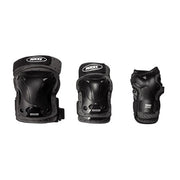 Roces Adult Skate Ventilated Pad Set - Knee Pads / Elbow Pads / Wrist Guards - Lucky Skates