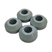 Roll-Line Elastomer Roller Skate Cushions/Bushings Lower Grey Soft - Lucky Skates 