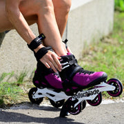 Rollerblade Macroblade 100 3WD Womens Violet Inline Skates - Lucky Skates