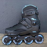 Rollerblade RB 80 Womens Inline Urban Skates Teal/Black - Lucky Skates