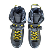 Rollerblade RB Black/Yellow Inline Skate Boot Only - Lucky Skates 