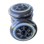 Rollerblade Supreme Inline Wheels 85A 110mm  Black 6 pack - Lucky Skates 