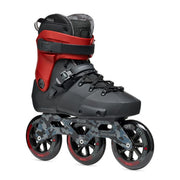 Rollerblade Twister 110 3WD Inline Skates Black Red Tri Skates - Lucky Skates 