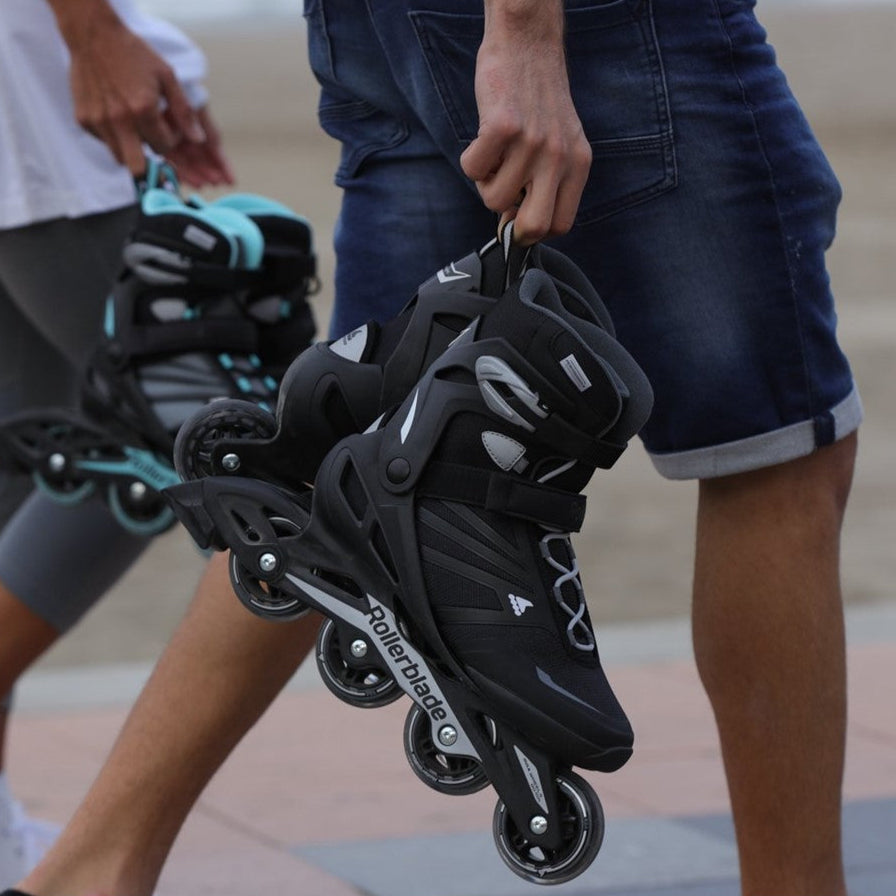 Rollerblade Zetrablade Black Inline Skates - Lucky Skates