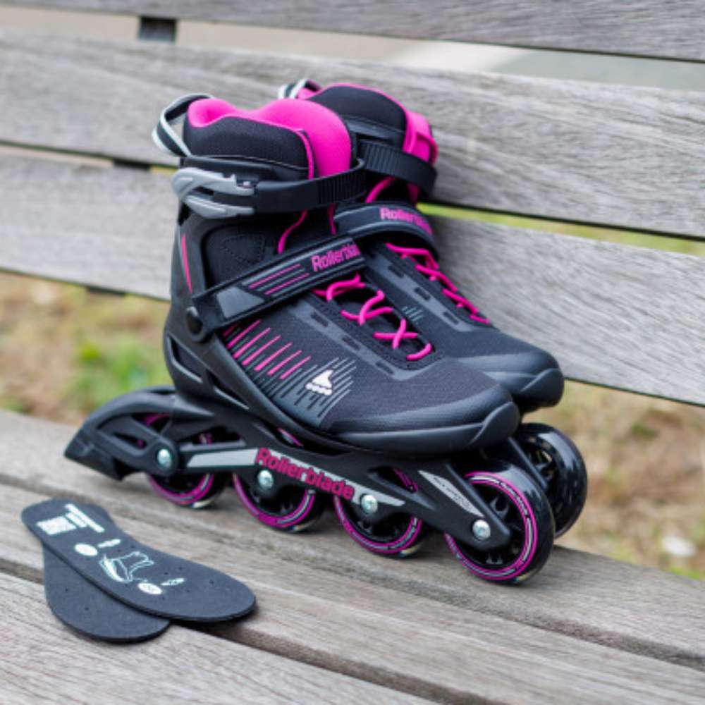 Rollerblade Zetrablade Womens Pink Purple Inline Skates - Lucky Skates 