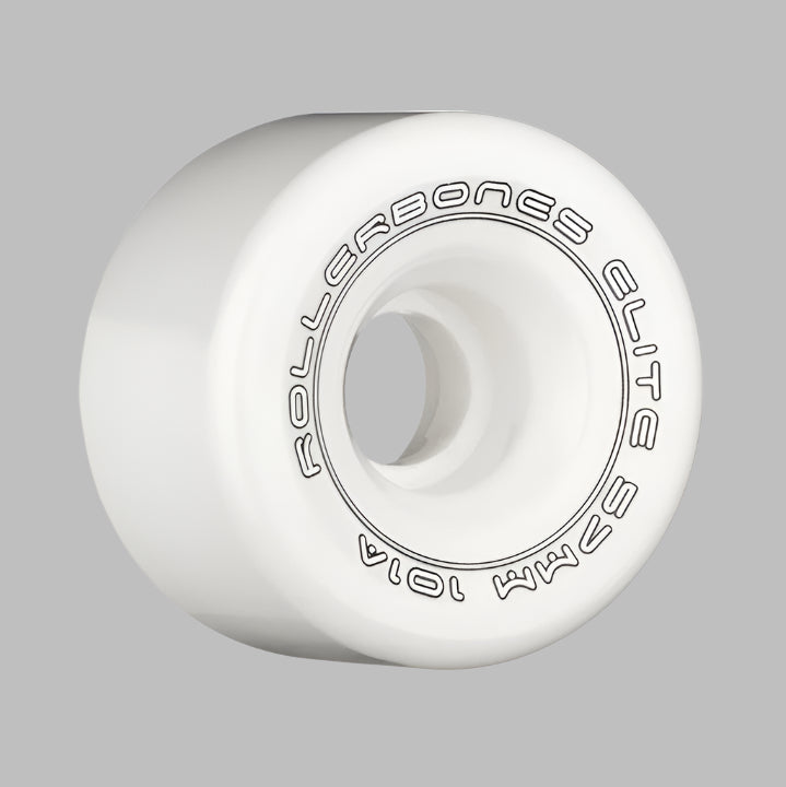 Rollerbones Art Elite Indoor Artistic Roller Skate White Wheels 57mm 101a - Lucky Skates
