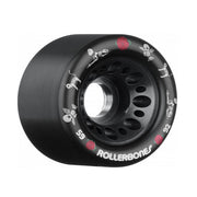 Rollerbones Day of Dead Indoor Roller Skate Wheels Black - 4 Pack - Lucky Skates