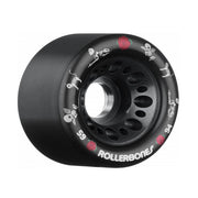 Rollerbones Day of Dead Indoor Roller Skate Wheels Black - 4 Pack - Lucky Skates
