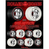 Rollerbones Nitro Wheels Black - 8 pack