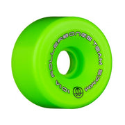 Rollerbones Team Logo Roller Skate Wheels Green - 8 Pack - Lucky Skates