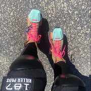 Rollerstuff Aqua Floss Roller Skate Toe Caps - Lucky Skates