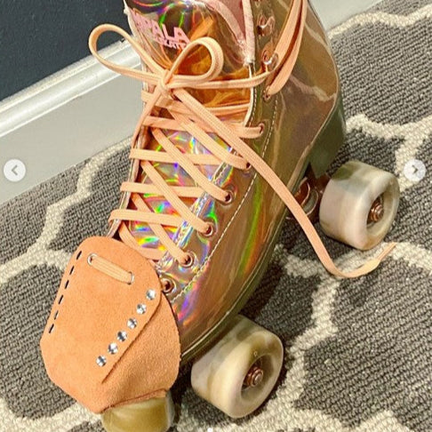 Rollerstuff Peach Apricot Roller Skate Toe Caps - Lucky Skates