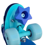 Rollerstuff Twinkle Toes Roller Skate Toe Stops Periwinkle Blue Purple - Bolt On - Lucky Skates