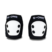S1 Elbow Pads Black White - Lucky Skates