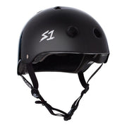S1 Lifer Skate Helmet Black Gloss Certified - Lucky Skates