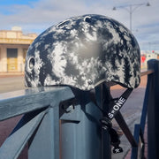 S-One Lifer Skate Helmet Black White Tie Dye - Certified - Lucky Skates