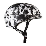 S-One Lifer Skate Helmet Black White Tie Dye - Certified - Lucky Skates