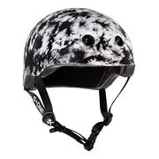 S1 Lifer Skate Helmet Black White Tie Dye - Certified - Lucky Skates