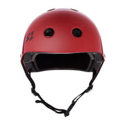 S-One Lifer Skate Helmet Blood Red Matte - Certified - Lucky Skates