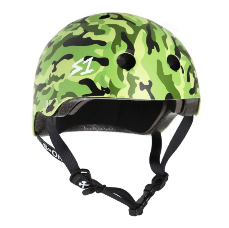 S1 One Lifer Skate Helmet Camo Matte - Certified - Lucky Skates