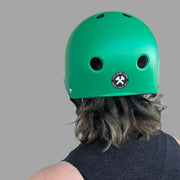 S-One Lifer Skate Helmet Kelly Green - Certified - Lucky Skates